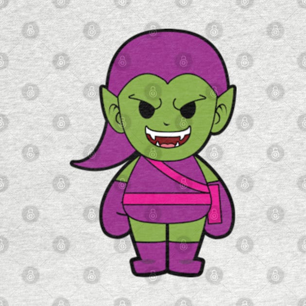 Green Goblin Chibi by mighty corps studio